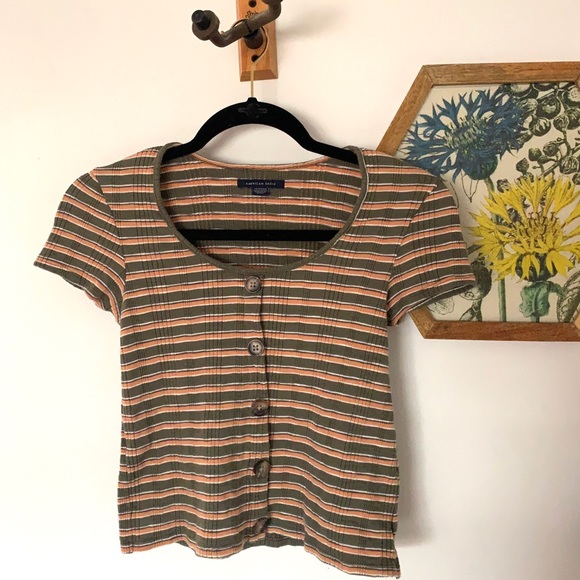 Retro striped t-shirt - Picture 3 of 3